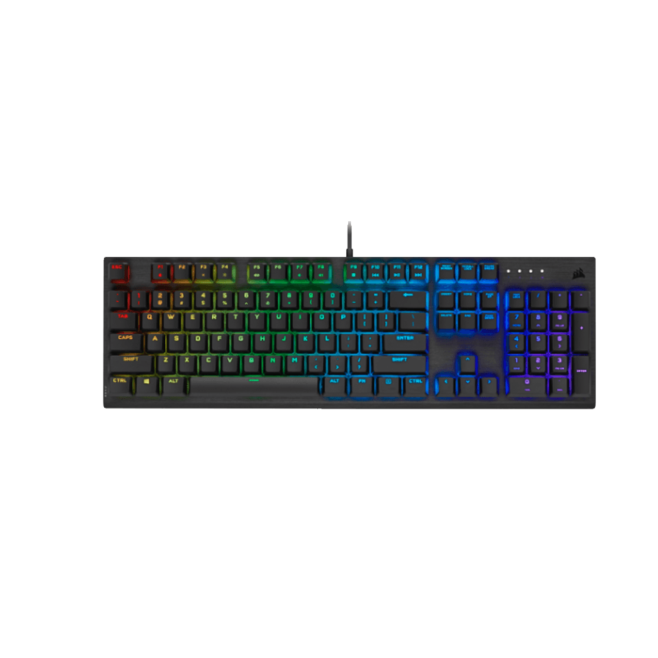 مشخصات قیمت و خرید کيبورد گیمینگ کورسیر مدل K60 RGB PRO CHERRY VIOLA