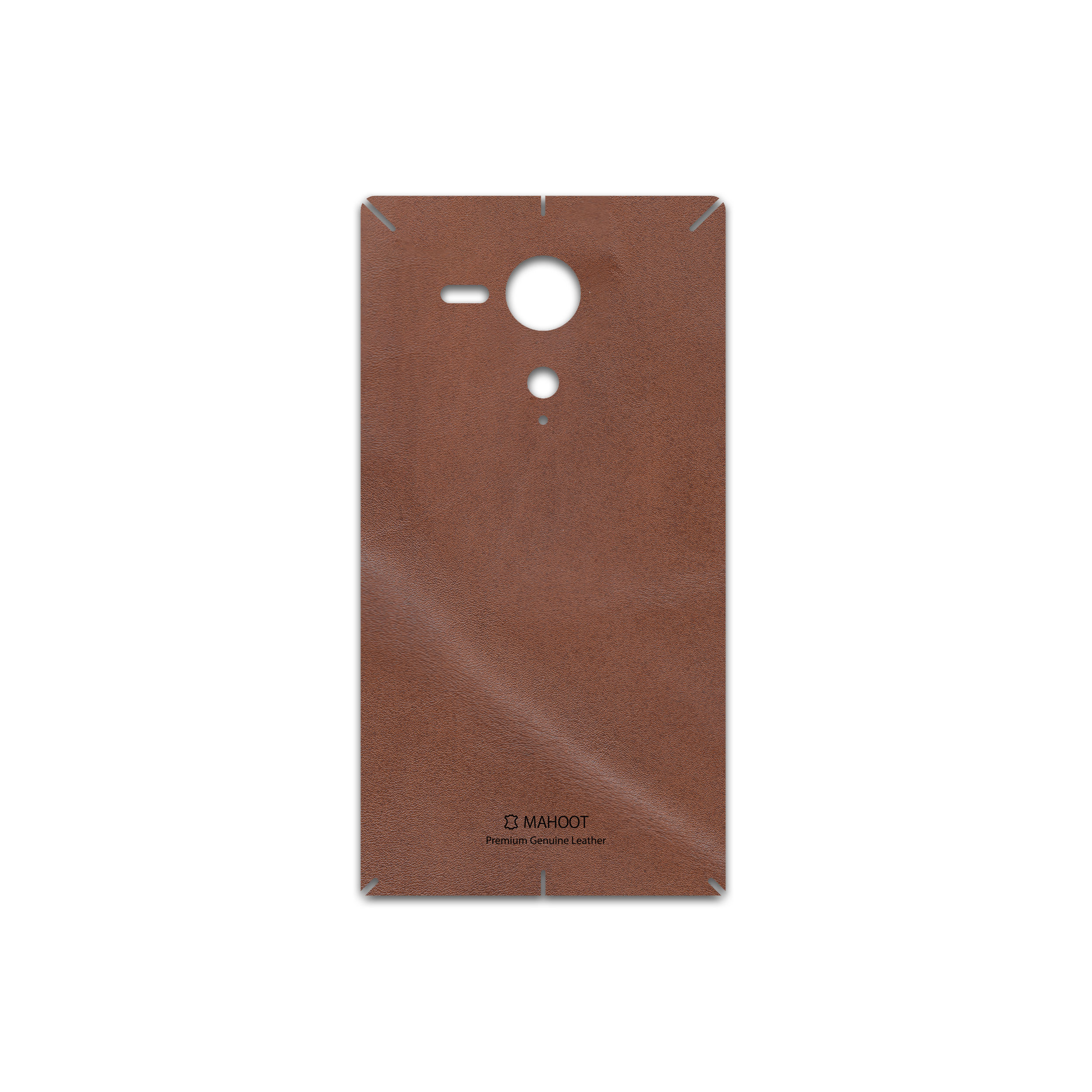 برچسب پوششی ماهوت مدل Matte-Natural-Leather مناسب برای گوشی موبایل سونی Xperia SP