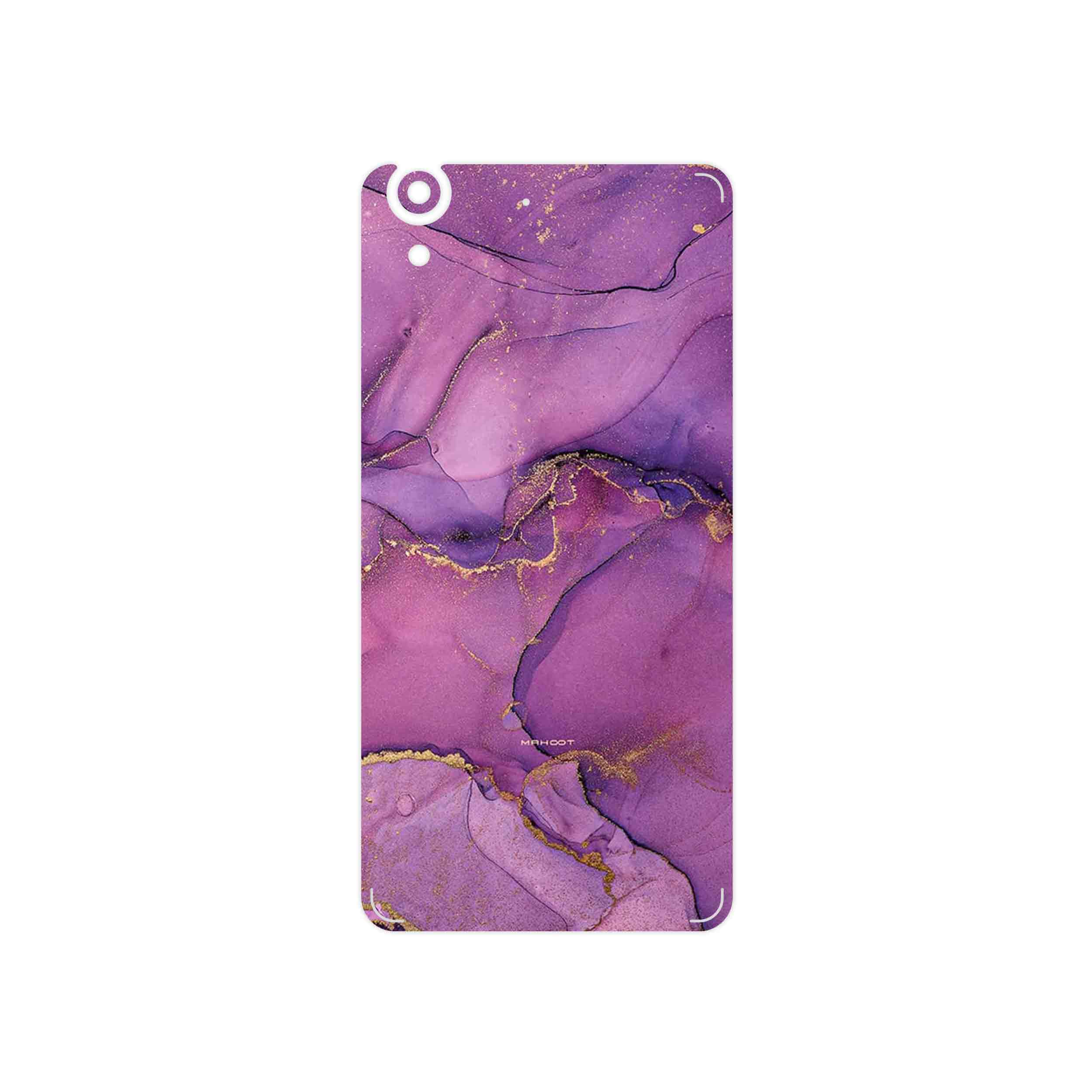 برچسب پوششی ماهوت مدل Purple Marble مناسب برای گوشی موبایل هوآوی Y6 II