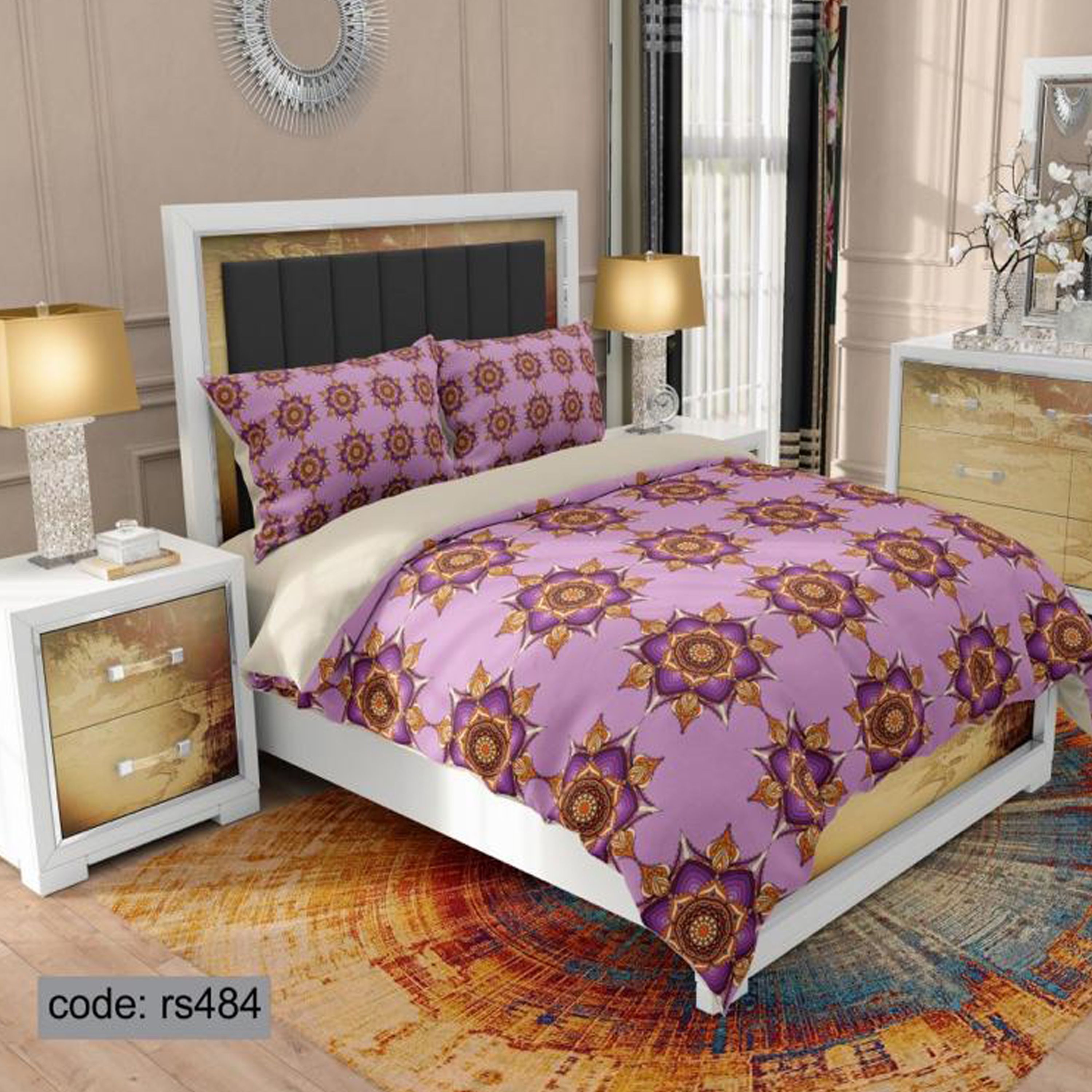 سرویس روتختی 1 نفره تنسل چاپی برندترک لند (Turk Land)  کد rs 484