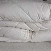 لحاف دونفره پنبه دوزی شده سایز  160سفید