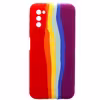 کاور مدل سیلیکونی طرح آبرنگی H08 مناسب برای گوشی موبایل سامسونگ Galaxy A03S  