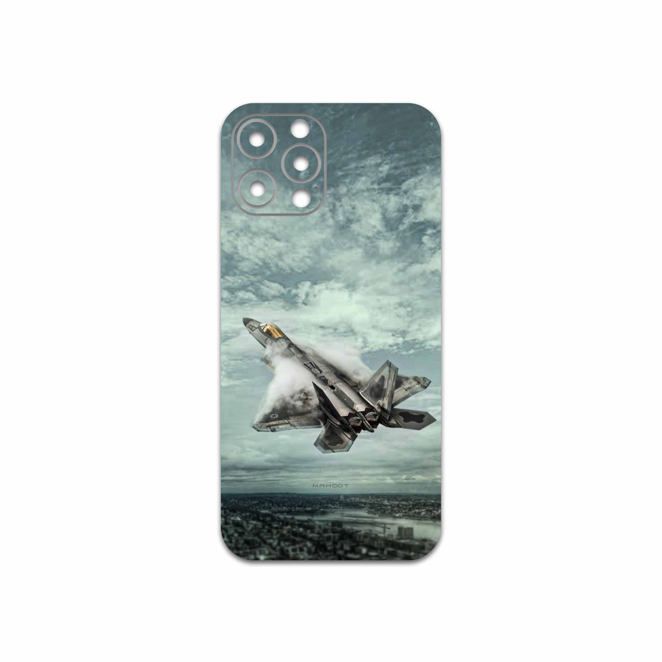 برچسب پوششی ماهوت مدل F-22 Raptor مناسب برای گوشی موبایل اپل iPhone 12 Pro Max