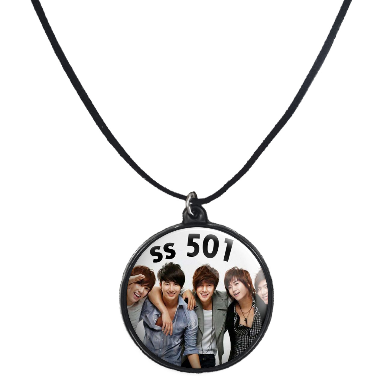 گردنبند پرمانه طرح ss501 کد pmb.2208 مدل دو طرفه