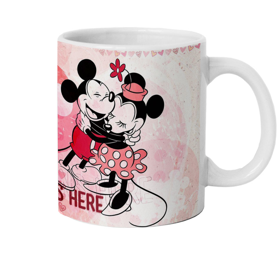 ماگ دارلی طرح عاشقانه مدل MG1486