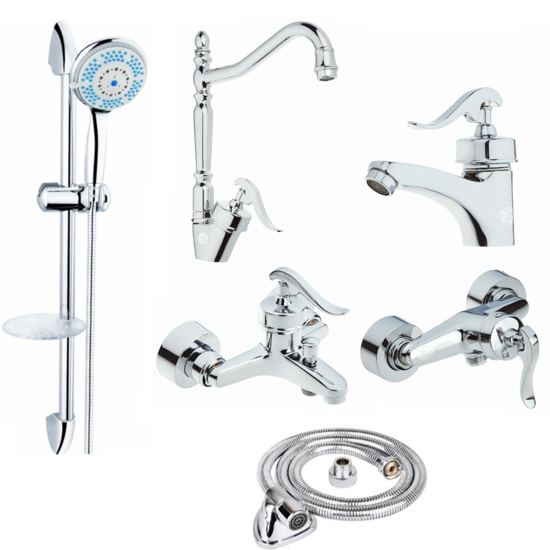 ست شیرآلات شیرالات رز مدل آنتیک رویال