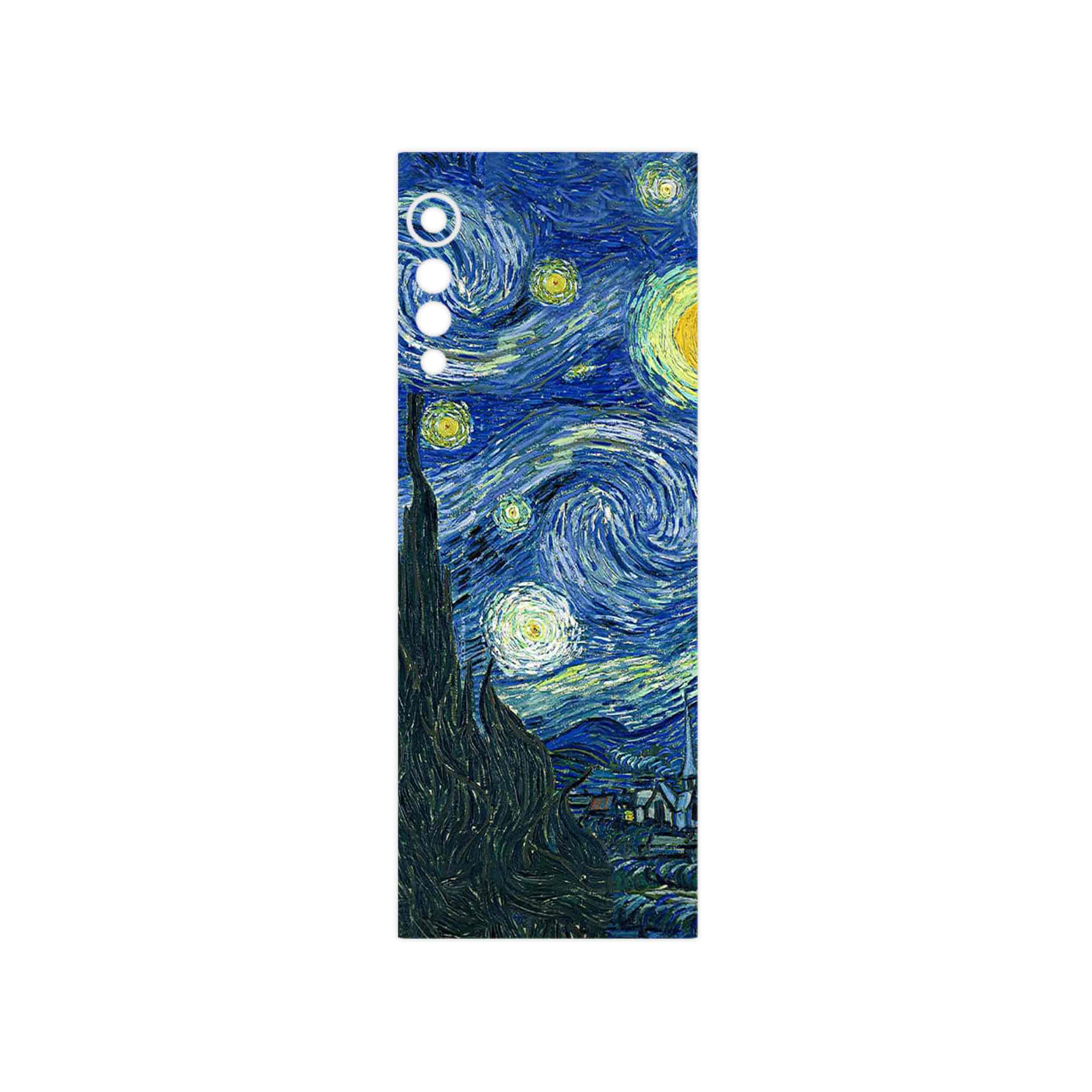 برچسب پوششی ماهوت مدل The Starry Night of van Gogh مناسب برای گوشی موبایل ال جی Velvet 5G
