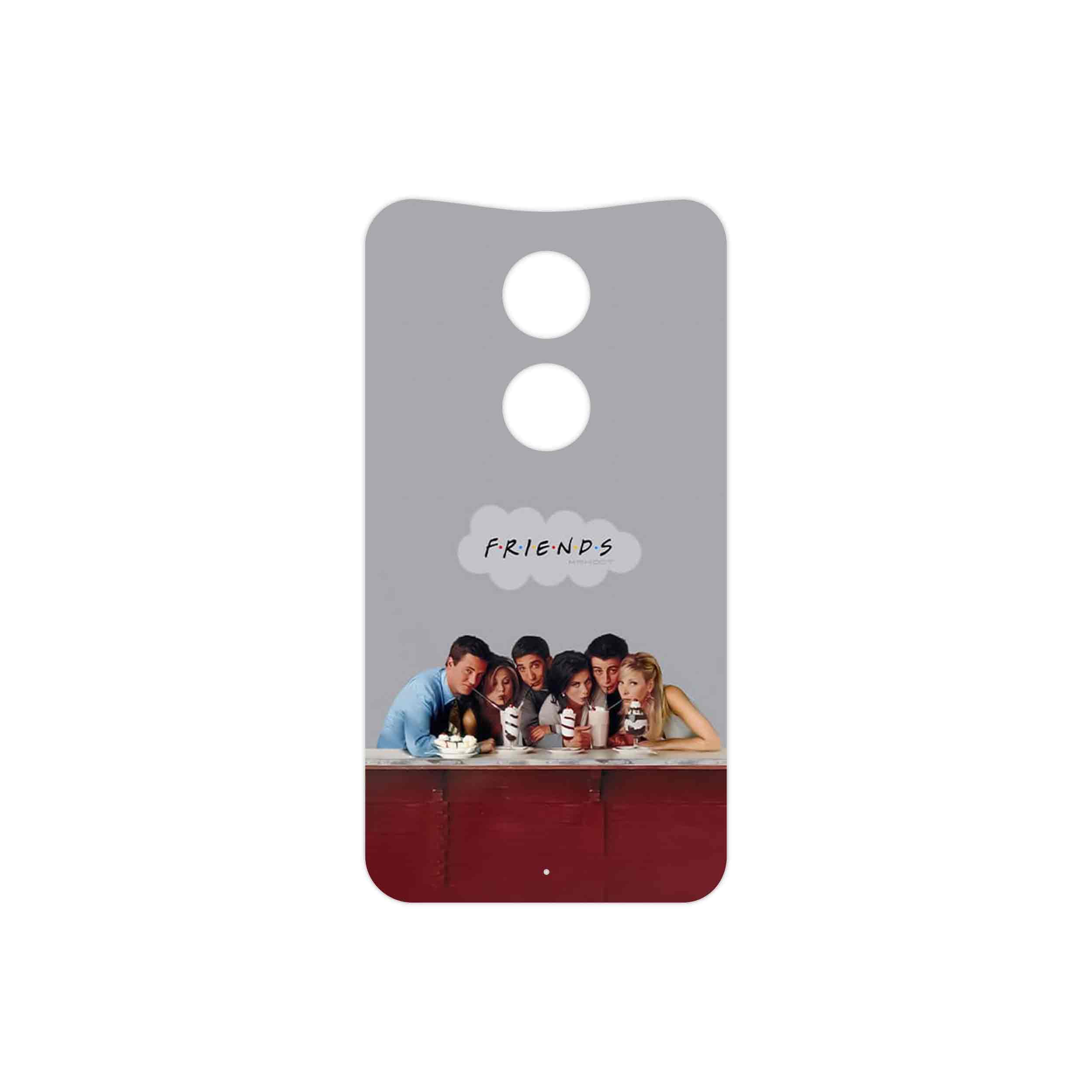 برچسب پوششی ماهوت مدل Friends 1 مناسب برای گوشی موبایل موتورولا Moto X 2014