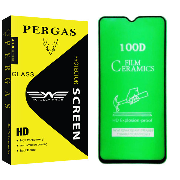 محافظ صفحه نمایش سرامیکی وایلی نایس مدل Pergas Glass مناسب برای گوشی موبایل سامسونگ Galaxy A20/ A30 / A50 | کالا برتری