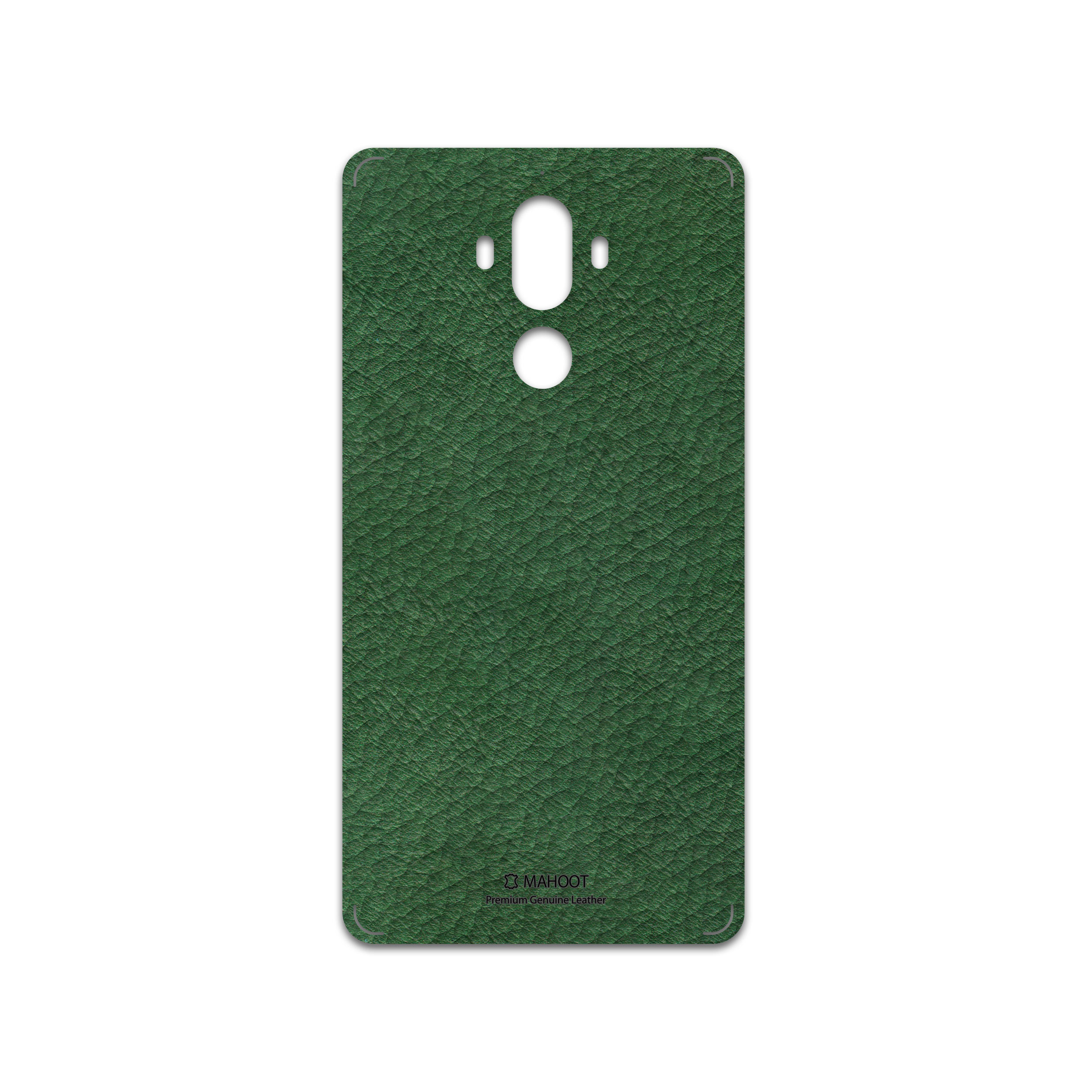 برچسب پوششی ماهوت مدل Green-Leather مناسب برای گوشی موبایل هوآوی Mate 9
