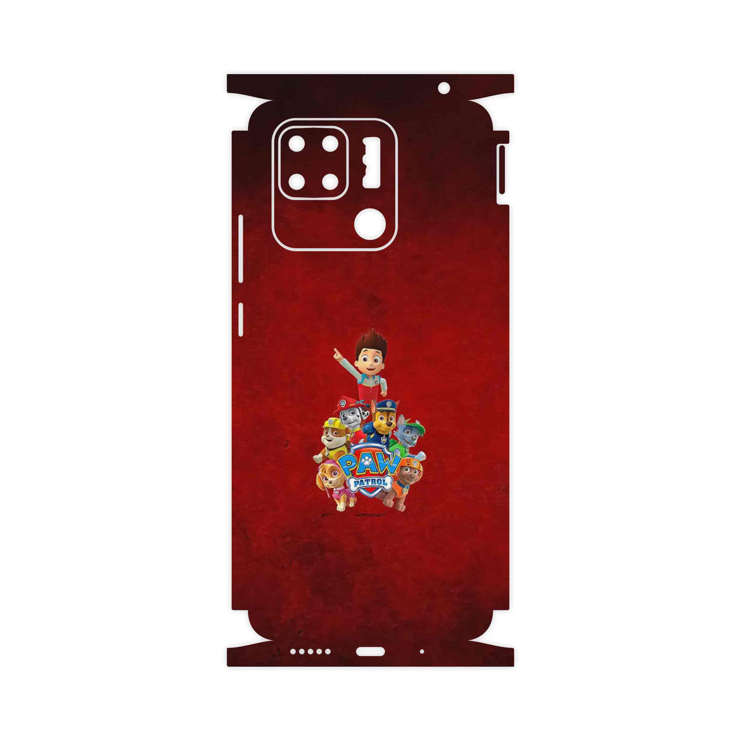 برچسب پوششی ماهوت مدل Paw Patrol-FullSkin مناسب برای گوشی موبایل شیائومی Redmi 10C