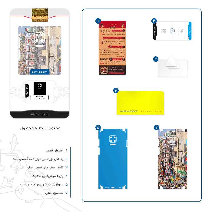 برچسب پوششی ماهوت مدل City of Delhi-FullSkin مناسب برای گوشی موبایل شیائومی Redmi Note 9S