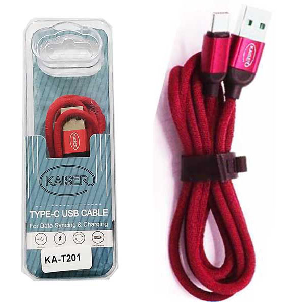 کابل شارژ Type-C کایزر KAISER KA-T201