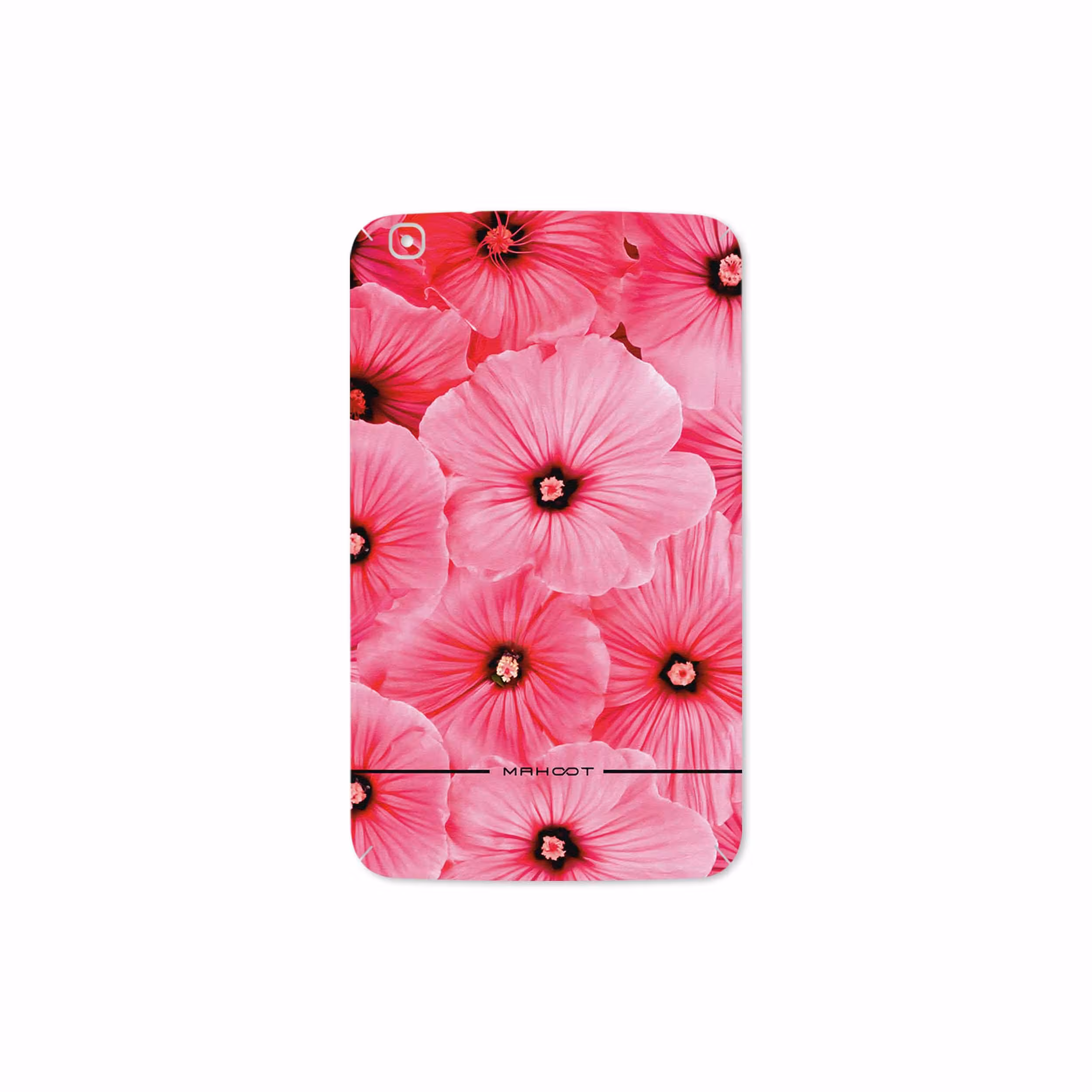 برچسب پوششی ماهوت مدل Pink-Flower مناسب برای تبلت سامسونگ Galaxy Tab 3 8.0 2013 T315