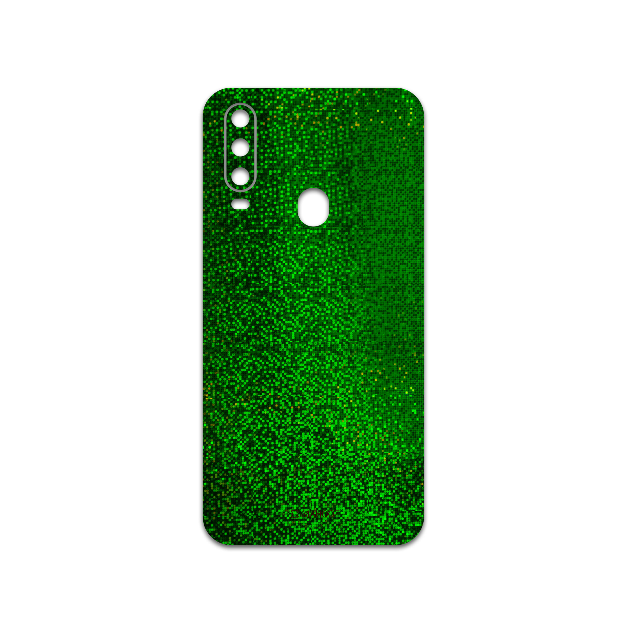 برچسب پوششی ماهوت مدل Green-Holographic مناسب برای گوشی موبایل جی ال ایکس Shahin 2