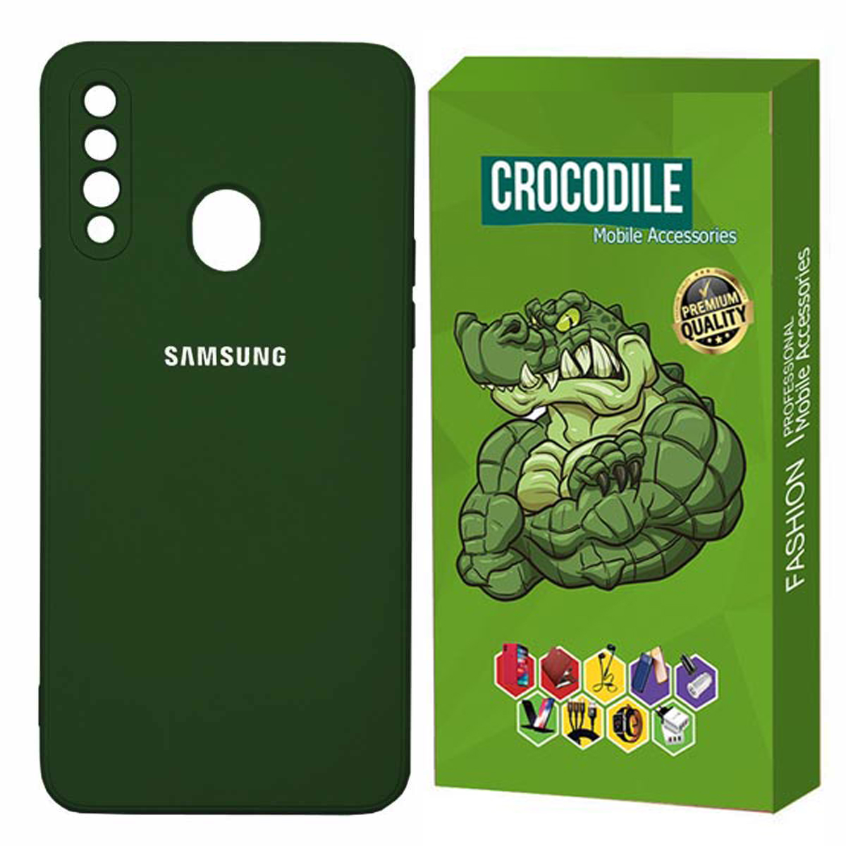 کاور مدل Sili-LE مناسب برای گوشی موبایل سامسونگ Galaxy A20S