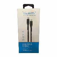 کابل دوسر تایپ سی سوپر فست وریتی Verity CB3132 ضمانت آسان سرویس Type c to TypeC