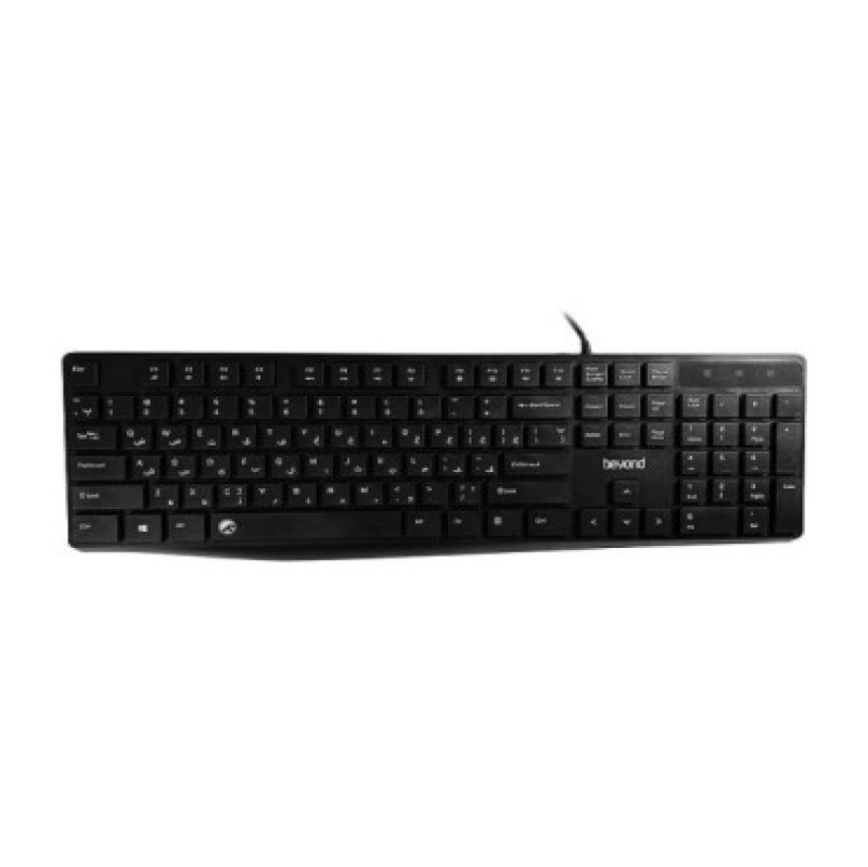 کیبورد بیاند با حروف فارسی مدل Beyond Keyboard BK 2442