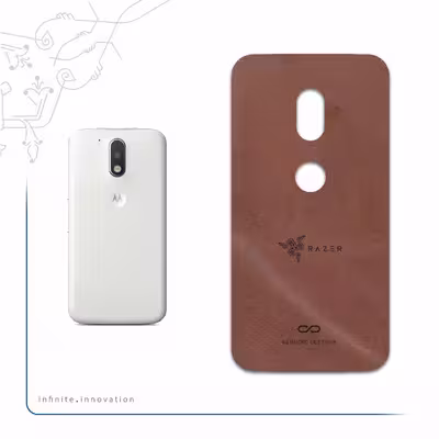 برچسب پوششی ماهوت مدل MNL-RZR مناسب برای گوشی موبایل موتورولا Moto G4 Play