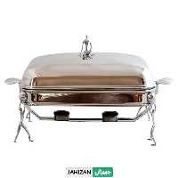 سوفله خوری استیل طرح آدمک سایز مستطیل بزرگ کد 3002