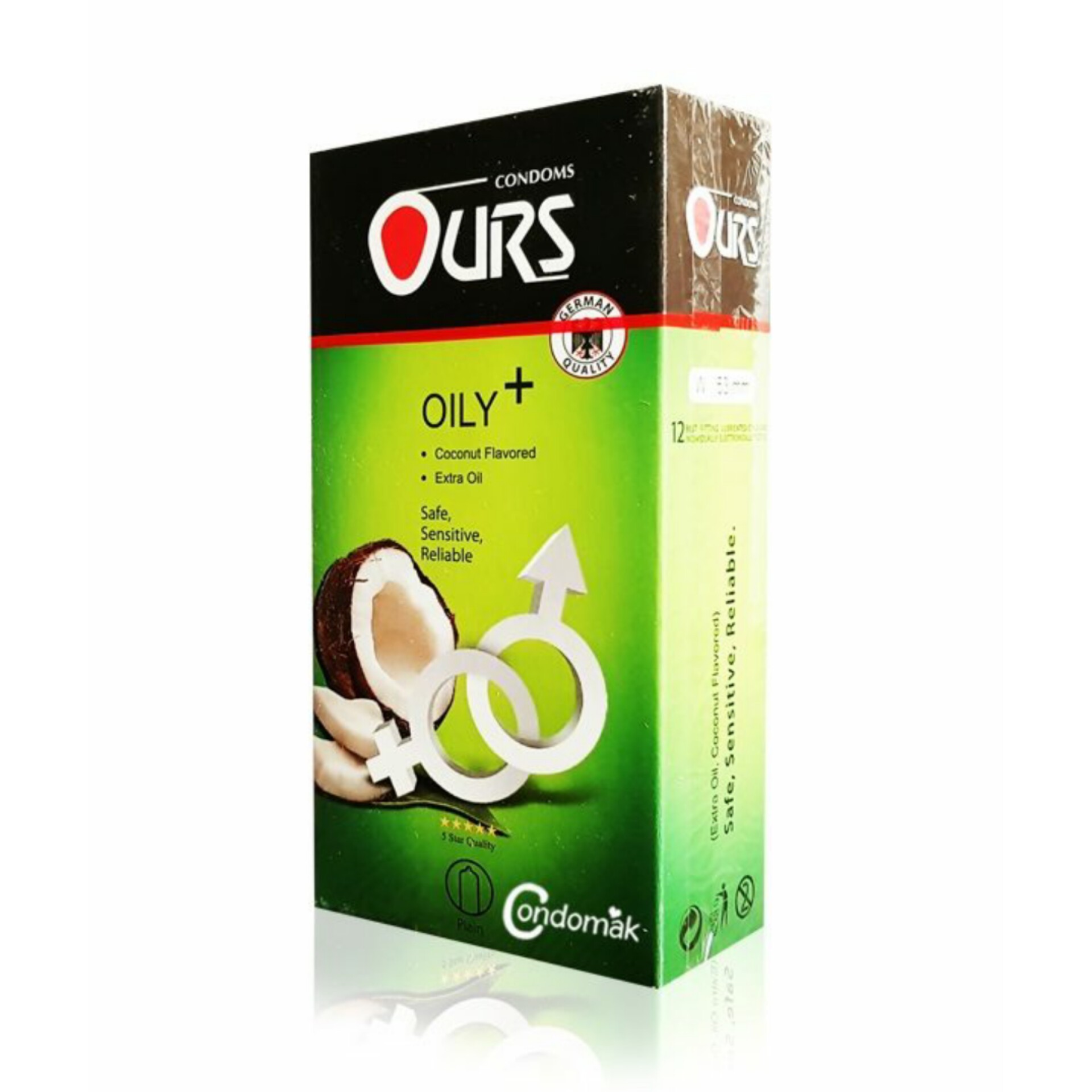 کاندوم 12 تایی نارگیل OURS