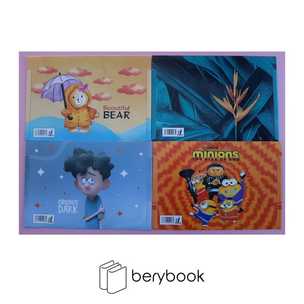 پوشه / دکمه دار / فانتزی / a4