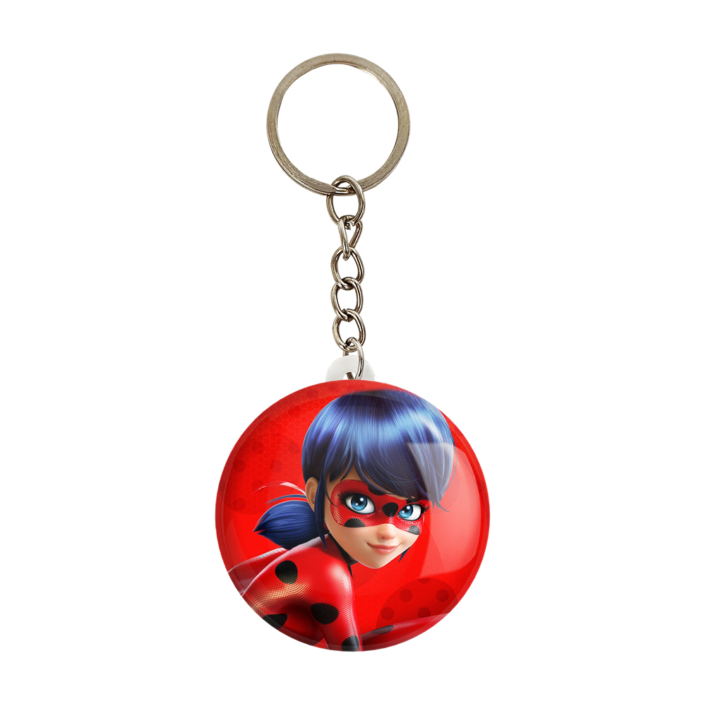 جاکلیدی خندالو طرح دختر کفشدوزکی کد 3431