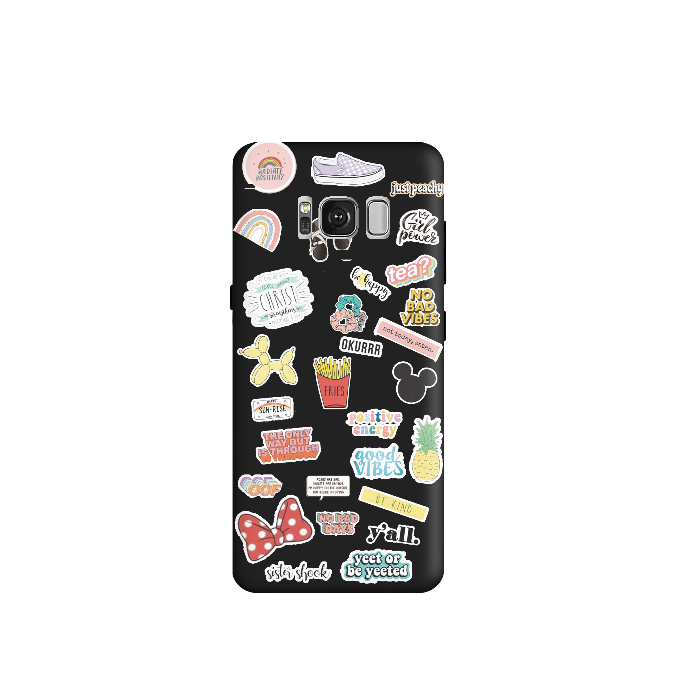 کاور طرح دخترانه فانتزی  کد y5913 مناسب برای گوشی موبایل سامسونگ  Galaxy S8 Plus