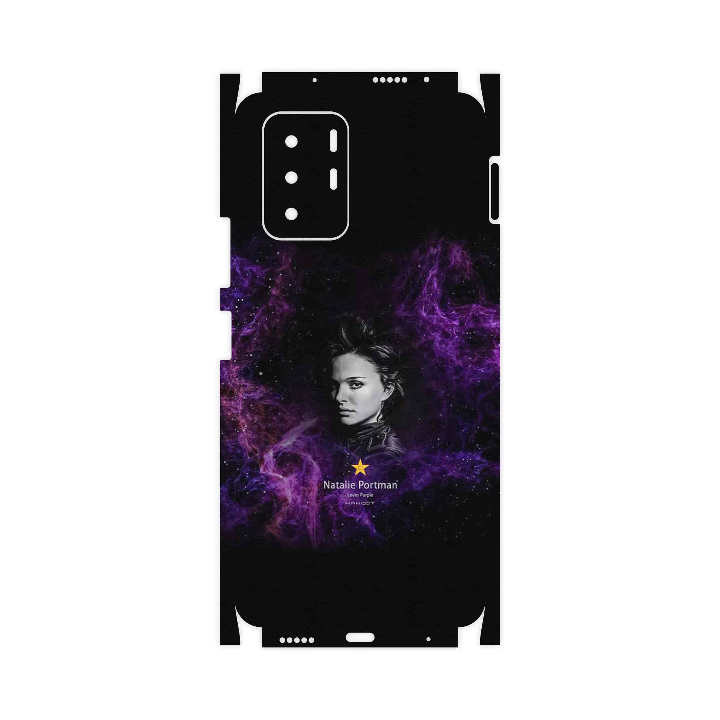 برچسب پوششی ماهوت مدل Natalie Portman-FullSkin مناسب برای گوشی موبایل شیائومی Redmi Note 10 Pro (China)