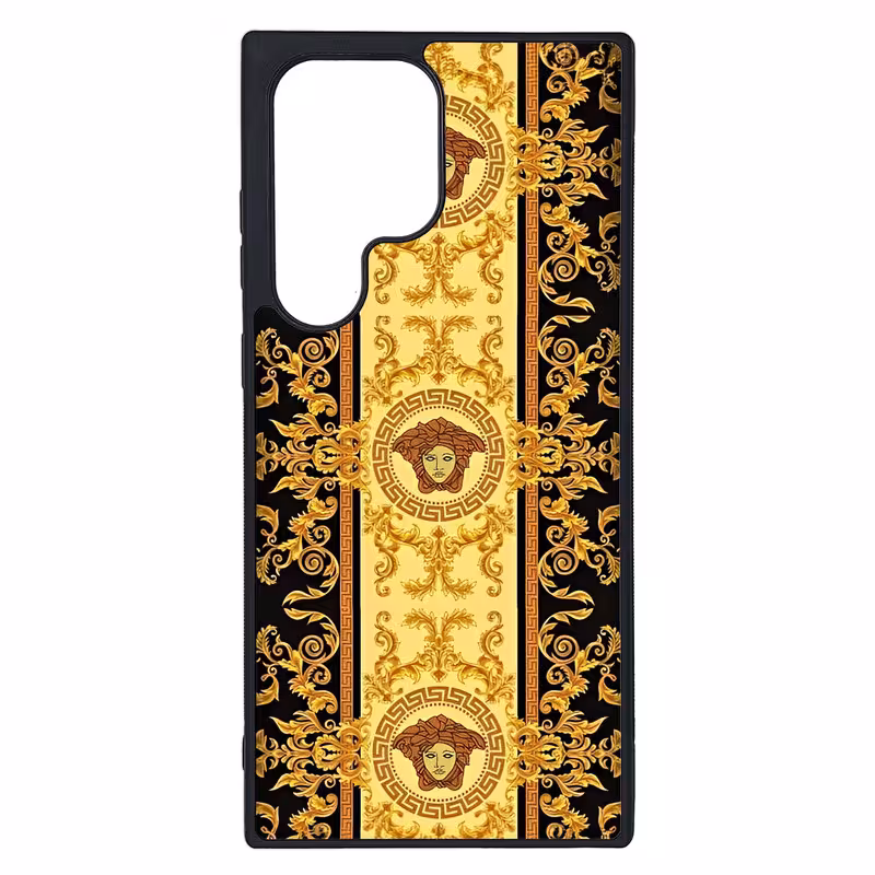 کاور طرح ورساچه VERSACE کد G-177 مناسب برای گوشی موبایل سامسونگ Galaxy S23 Ultra | دیجی قاب دونی