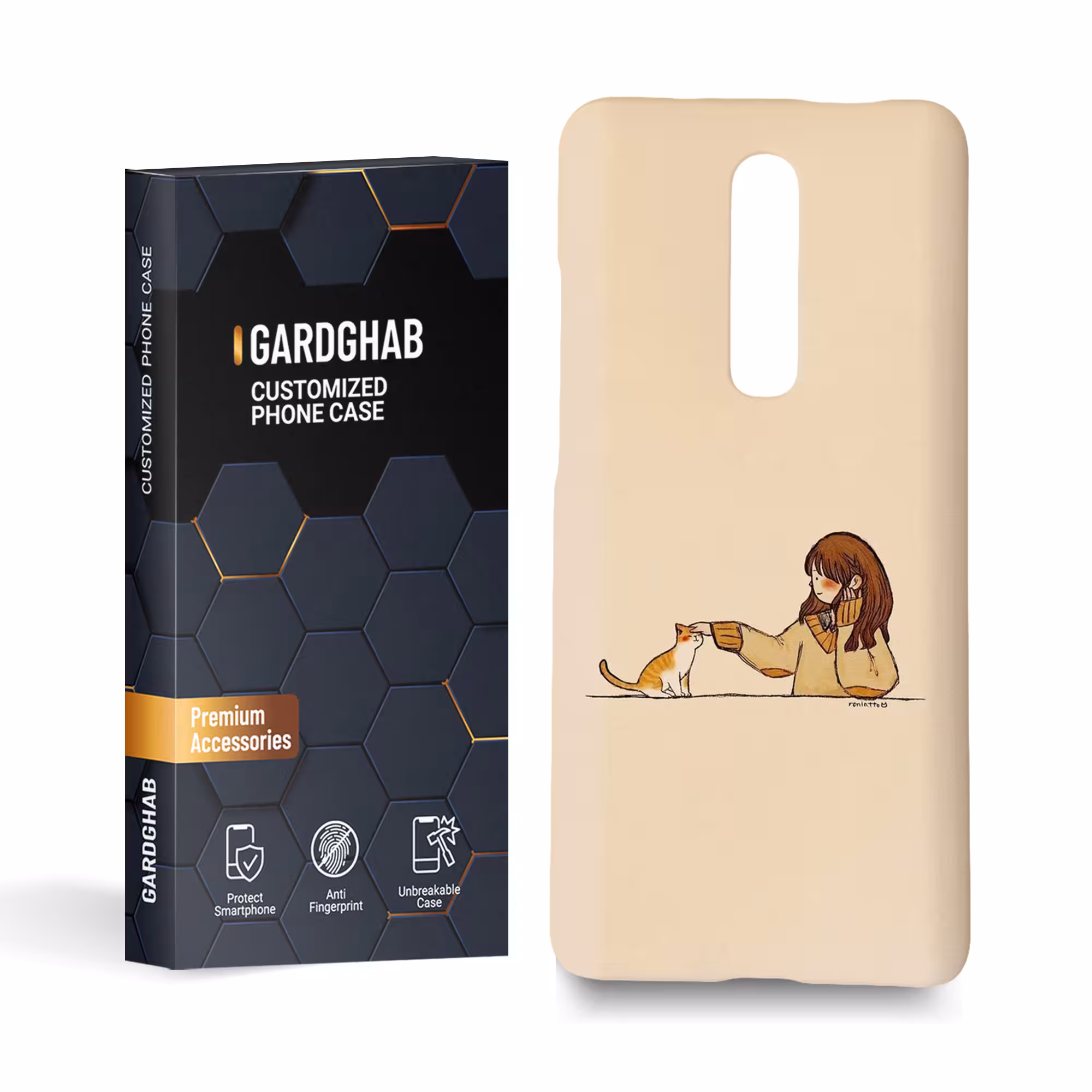 کاور گارد قاب مدل دخترانه مناسب برای گوشی موبایل شیائومی k20 / k20pro / mi9t