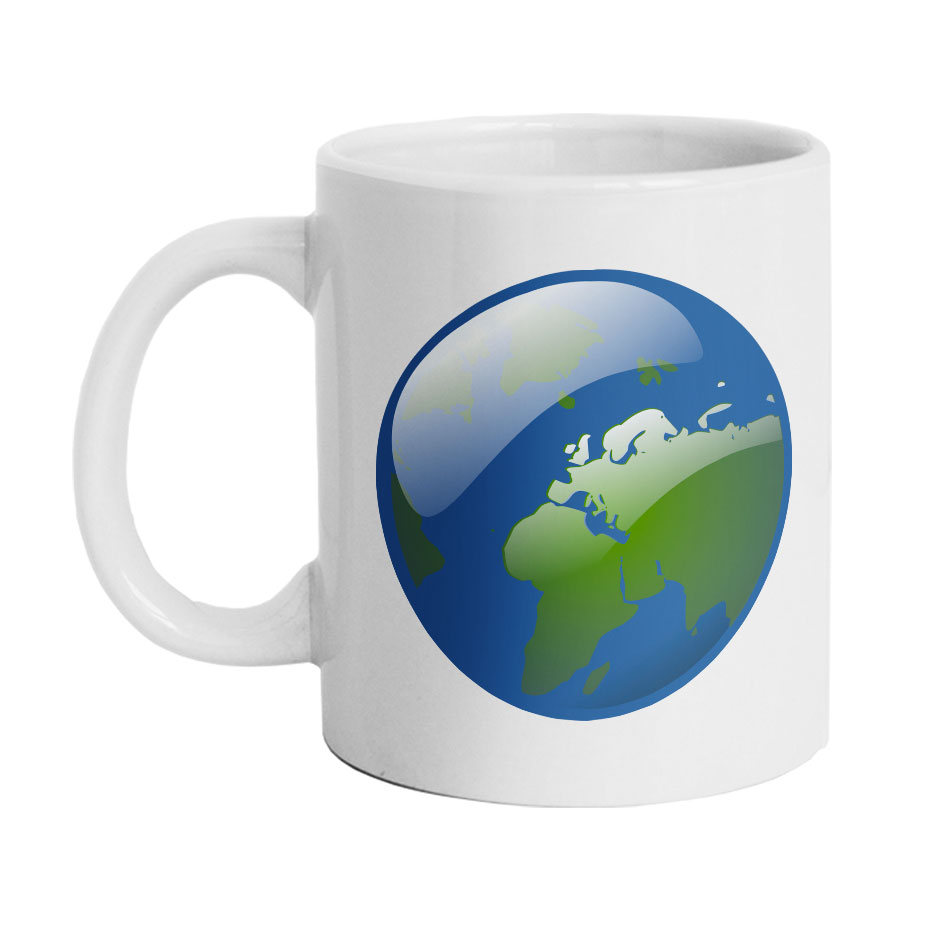 ماگ دارلی طرح کره زمین مدل d260