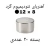 آهن ربا مدل ND12-8 کد ۲۰۰۳ بسته ۲۰ عددی