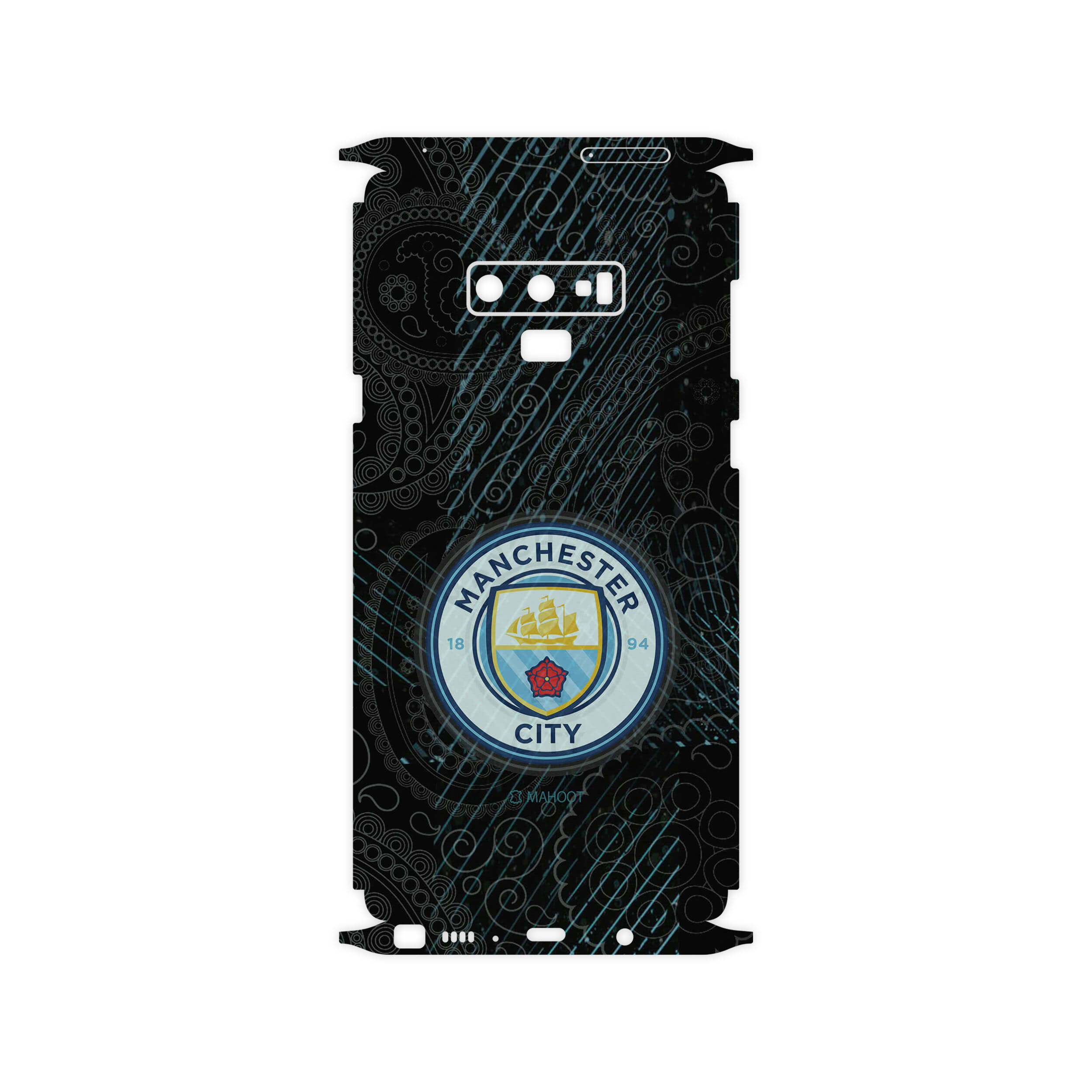برچسب پوششی ماهوت مدل Manchester-City-FullSkin مناسب برای گوشی موبایل سامسونگ Galaxy Note9