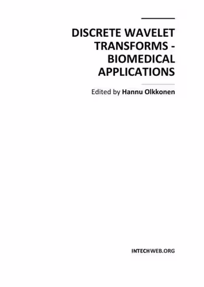 خرید و دانلود نسخه کامل کتاب Discrete Wavelet Transforms - Biomedical Applications