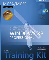 خرید و دانلود نسخه کامل کتاب MCSA/MCSE Self-Paced Training Kit (Exam 70-270): Installing, Configuring, Administering Microsoft Windows XP Professional