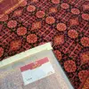 فرش ماشینی هیوا طرح بلوچ کد 211 زمینه سرمه ای