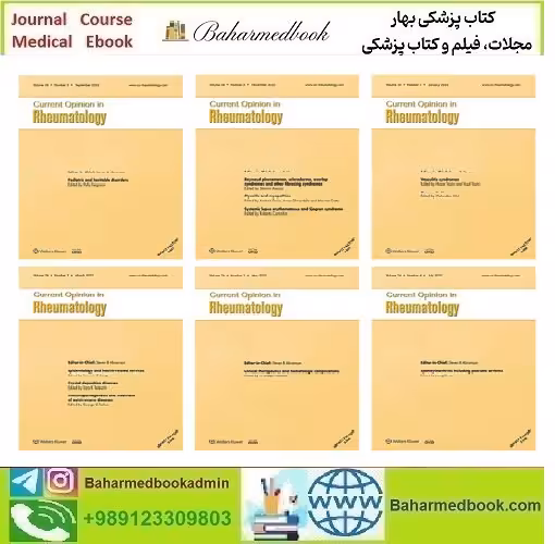 Current Opinion in Rheumatology 2025 Full Archives TRUE PDF