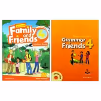 کتاب Family And Friends 4 اثر Naomi Simmons And Eileen Flannigan انتشارات آرماندیس دو جلدی