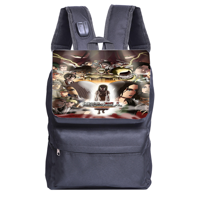 کوله پشتی طرح انیمه Attack on Titan کد 10