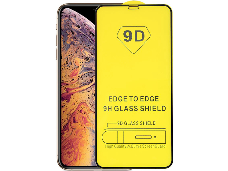 محافظ صفحه نمايش مدل 9D مناسب برای گوشی موبايل آیفون Xr