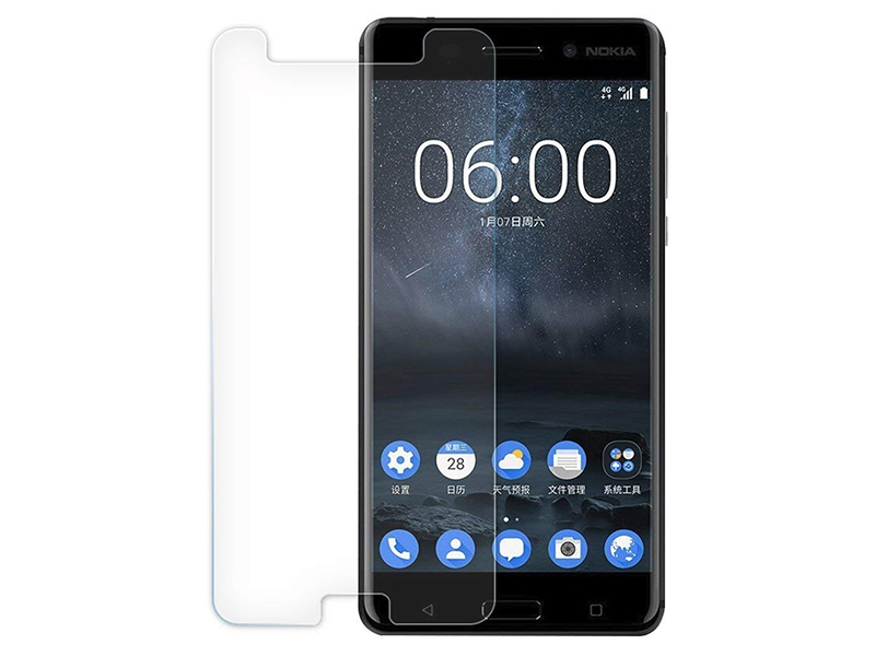 محافظ صفحه نمايش شيشه ای مدل Tempered مناسب برای گوشی موبايل نوکیا 6