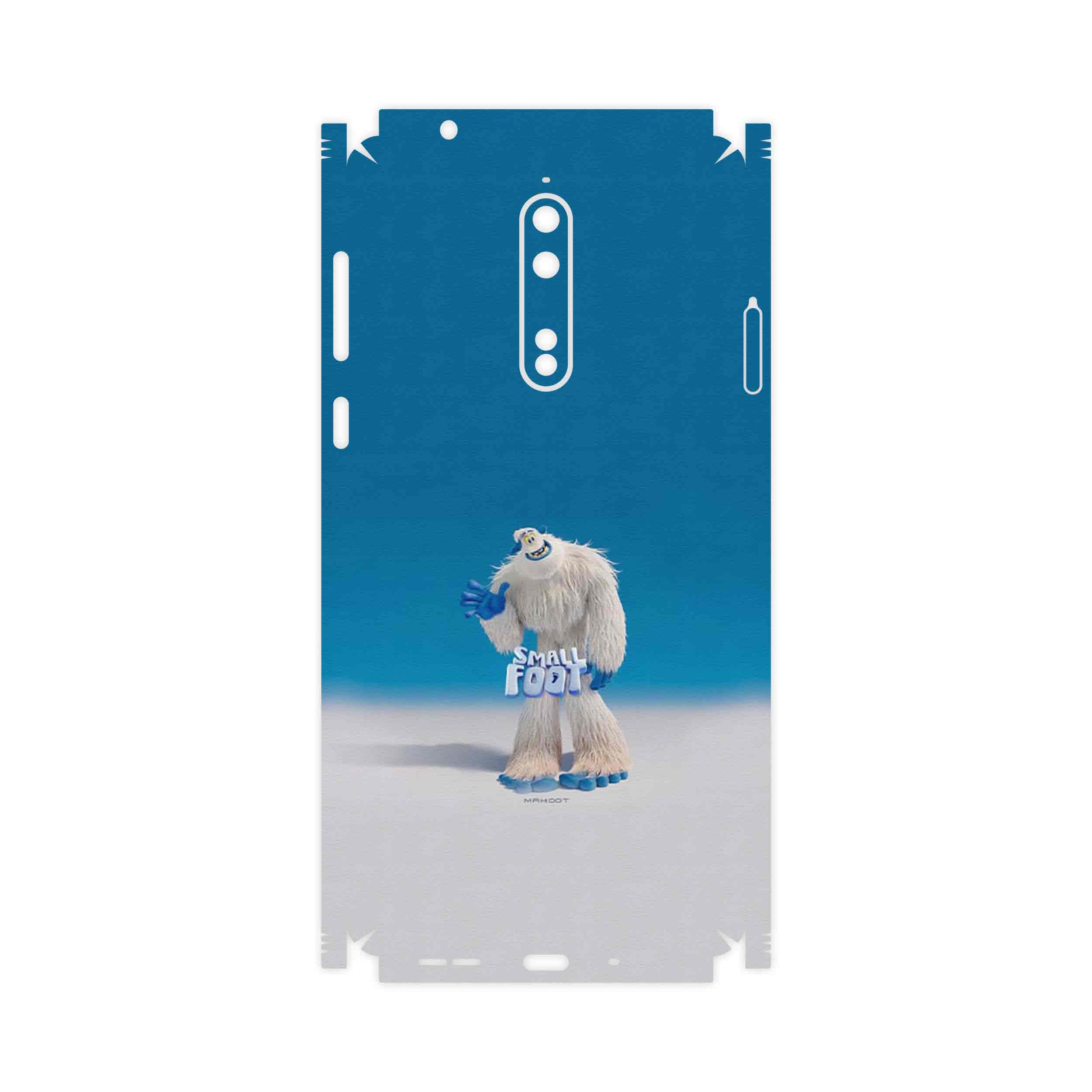 برچسب پوششی ماهوت مدل Smallfoot-FullSkin مناسب برای گوشی موبایل نوکیا 8