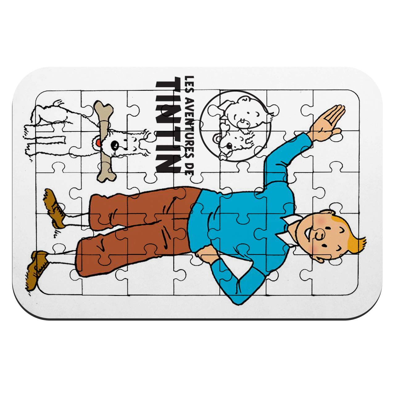 پازل 35 تکه طرح ماجراهای تن تن مدل NI851