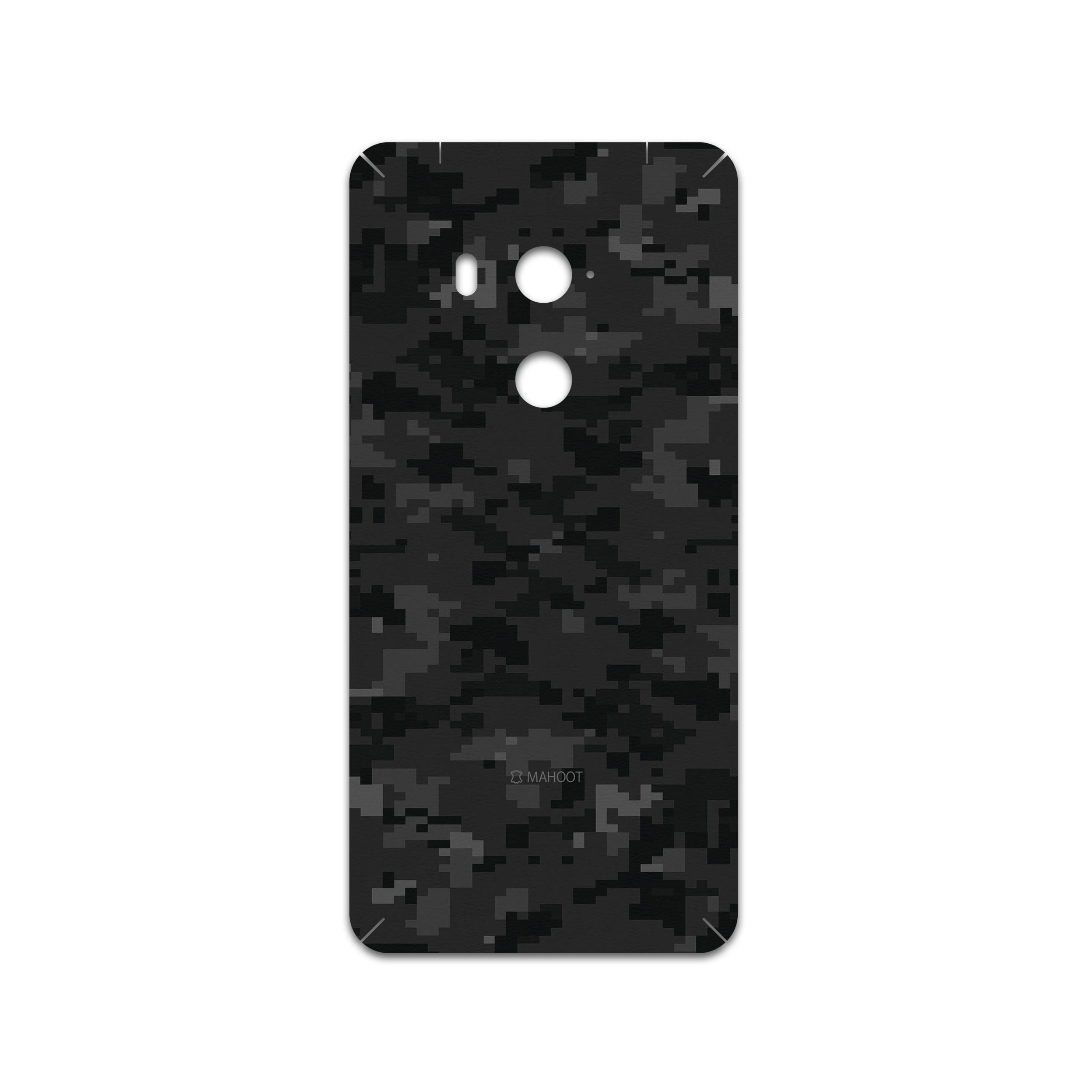 برچسب پوششی ماهوت مدل Night-Army-Pixel مناسب برای گوشی موبایل اچ تی سی U11 Eyes