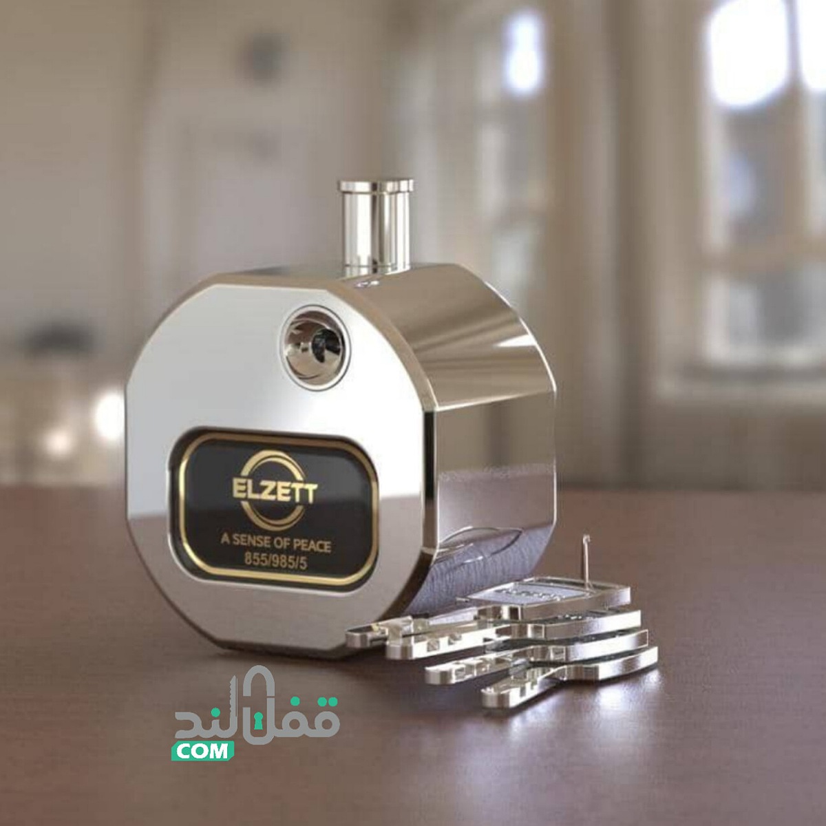 قفل پشت بسته الیزت مجارستان - فروشگاه اینترنتی قفل لند