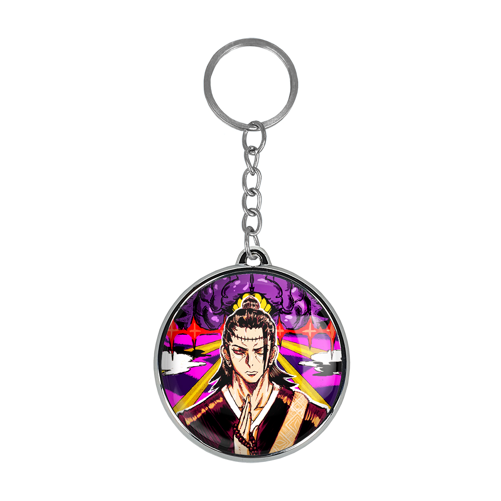 جاکلیدی خندالو طرح سوگورو گتو و گوجو و مگومی و ایتادوری و نوبارا انیمه جوجوتسو کایزن مدل دوطرفه کد 1106511060