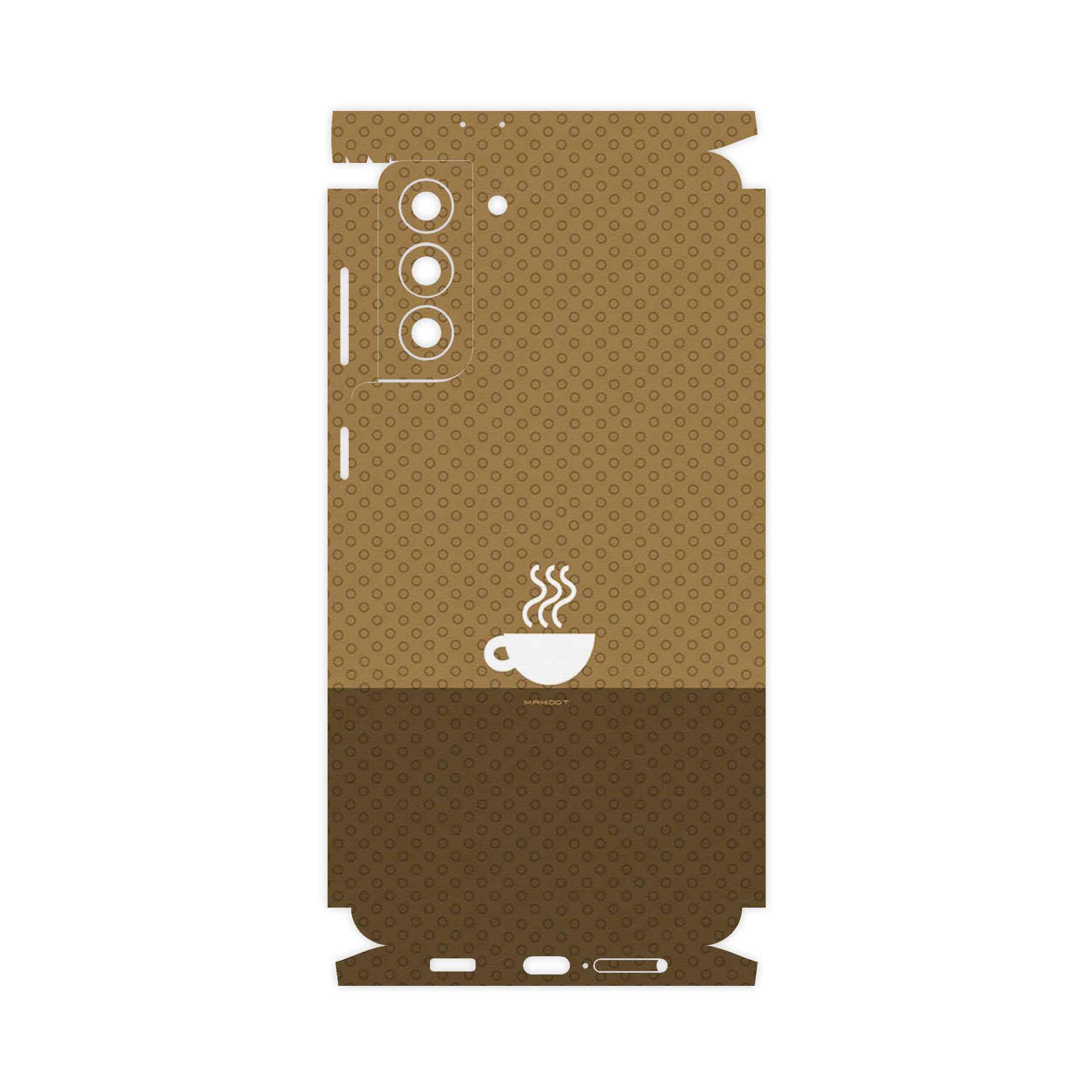 برچسب پوششی ماهوت مدل Minimal Cup of Coffee Icon-FullSkin مناسب برای گوشی موبایل سامسونگ Galaxy S21 Plus 5G