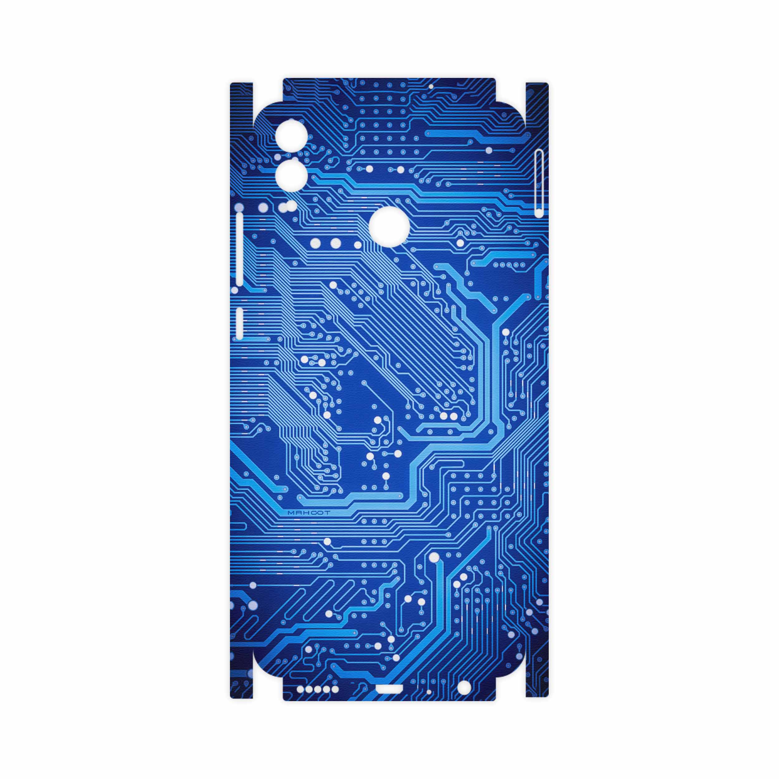 برچسب پوششی ماهوت مدل Blue Printed Circuit Board-FullSkin مناسب برای گوشی موبایل آنر 8X