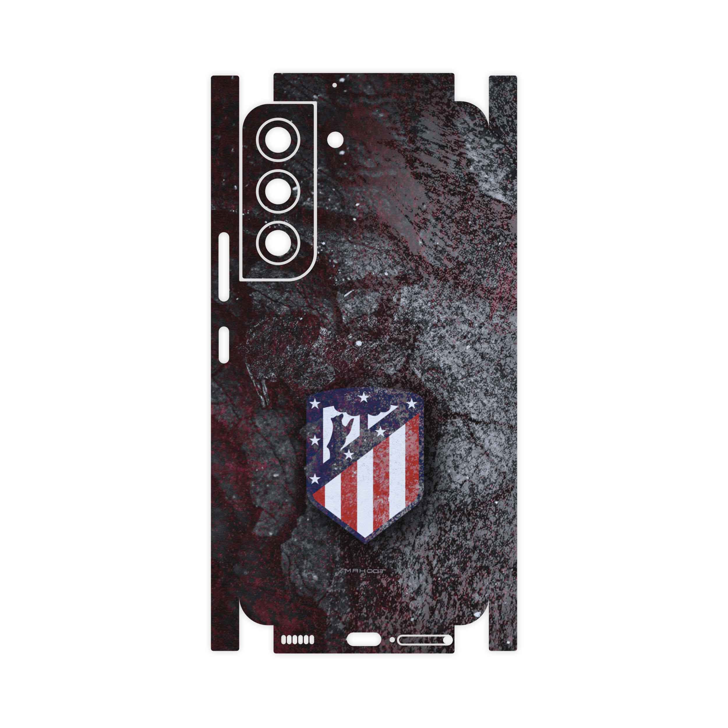 برچسب پوششی ماهوت مدل Atletico-de-Madrid-FullSkin مناسب برای گوشی موبایل سامسونگ Galaxy S22 5G